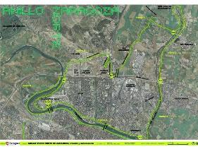 North and South Green Belts of Zaragoza