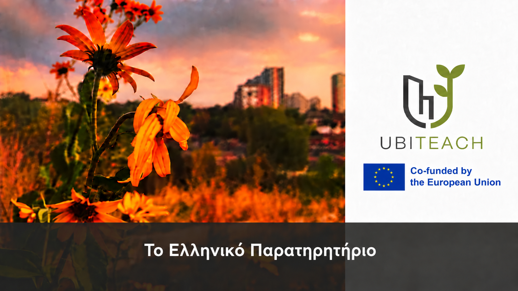 Ανθισμένο τοπίο με ευρωπαϊκή ταυτότητα